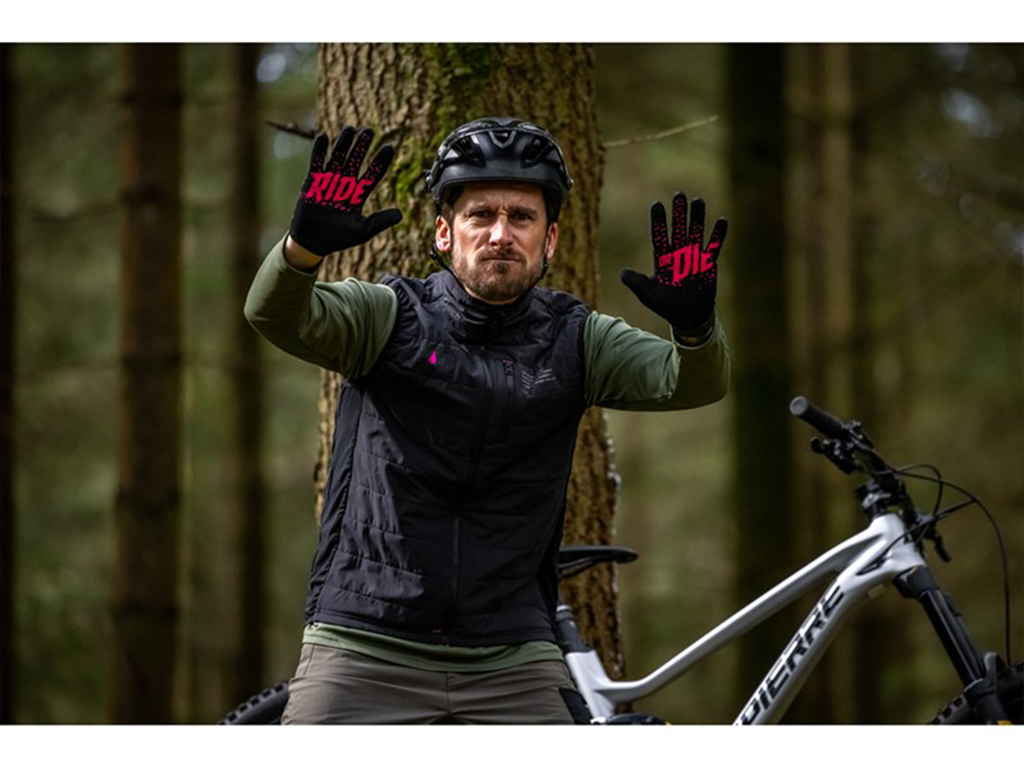 MUC-OFF MTB Ride Glove Grey -
